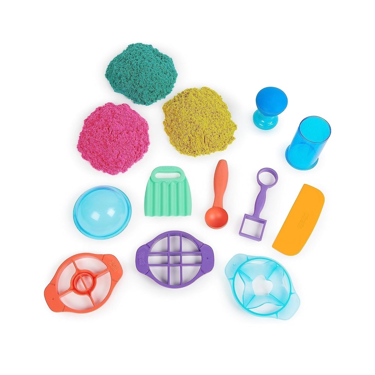 Sable kinétique Super Sandisfying Set multicolore, SPIN MASTER
