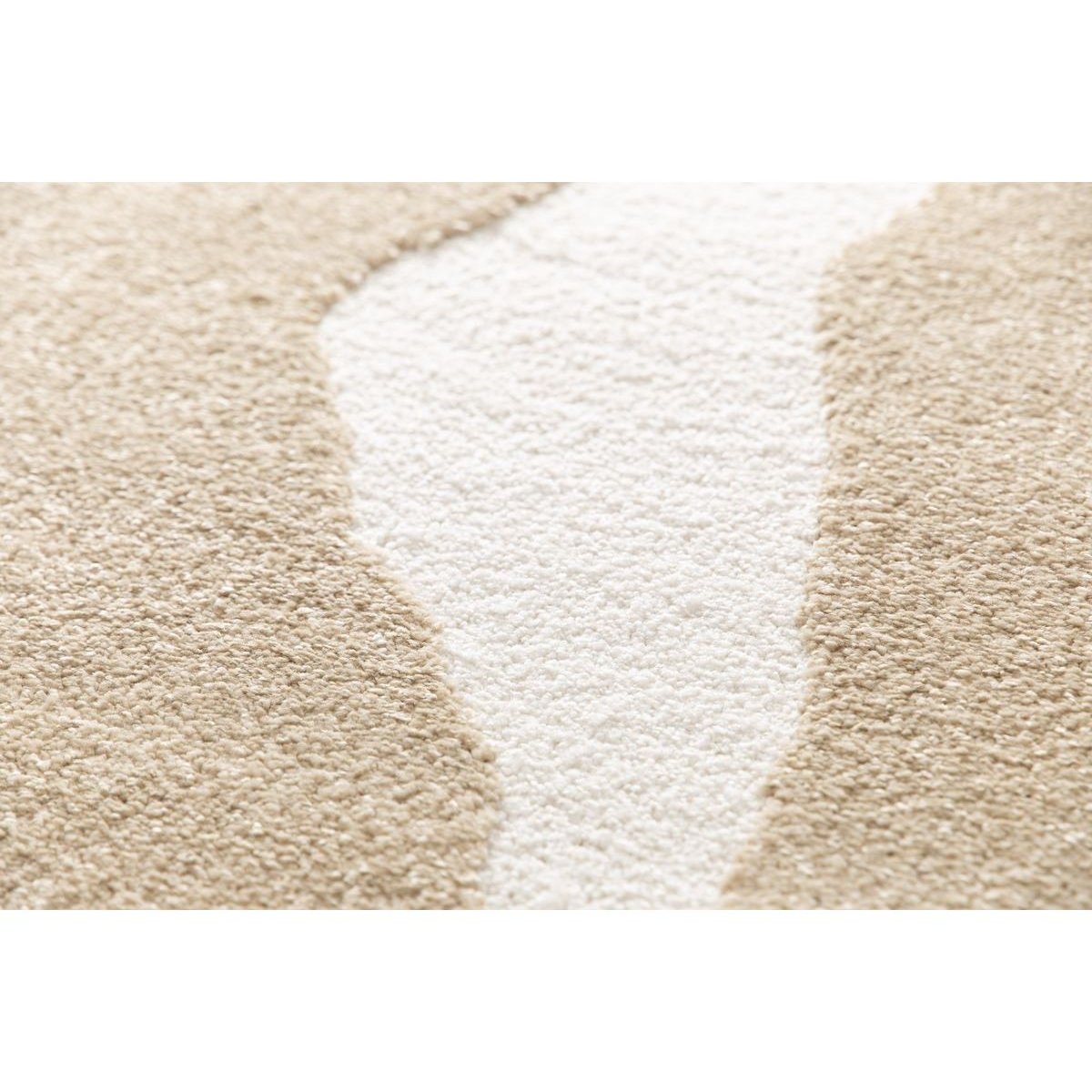 Tapis poils poils courts style , COLAS marron, BOBOCHIC