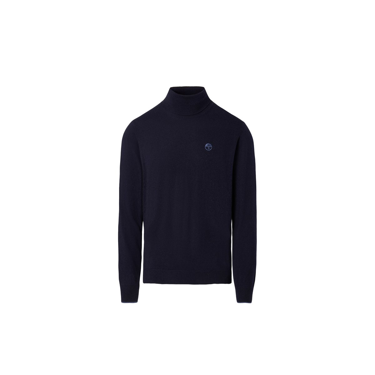 Pull à col roulé en cachemire bleu marine, NORTH SAILS