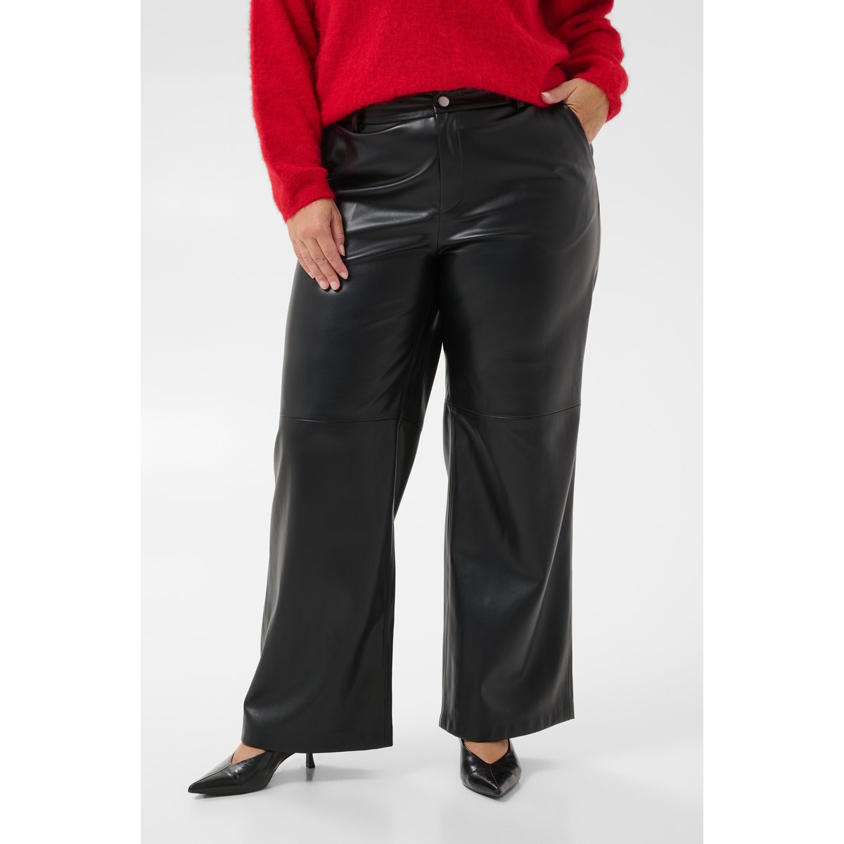 Pantalon noir, KAFFE CURVE