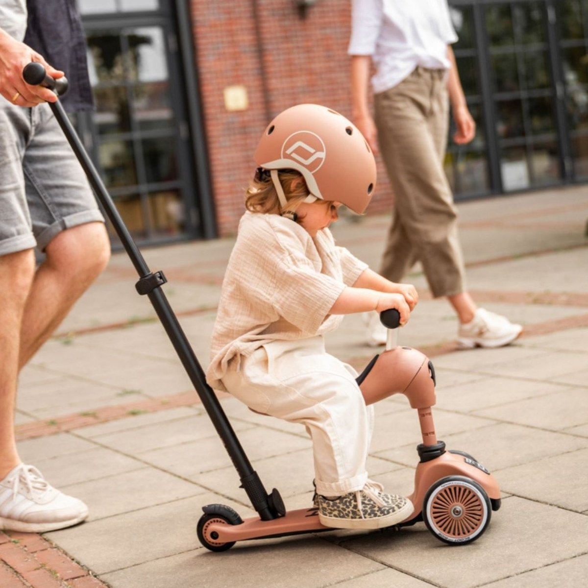 Porteur évolutif Highwaykick 1 Push and Go rouge, noir, SCOOT AND RIDE
