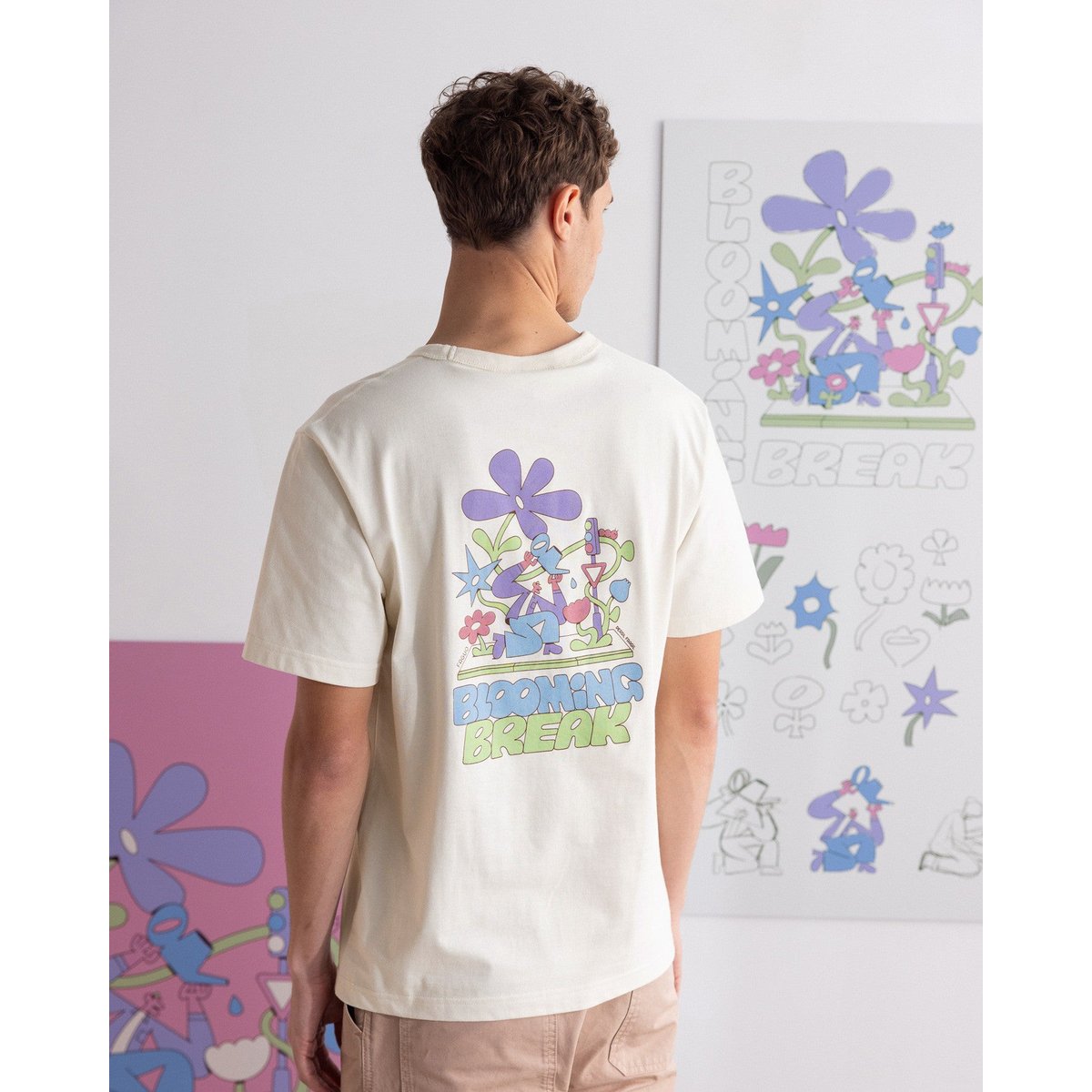 T-shirt LUGNY écru, FAGUO