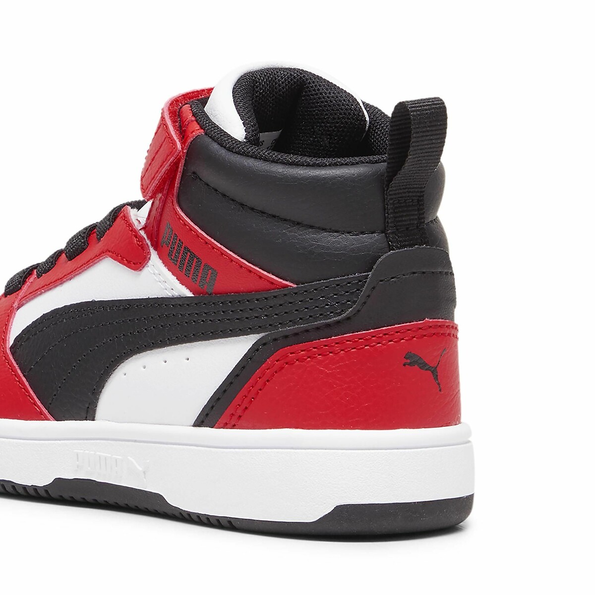 Baskets Rebound V6 Mid blanc/rouge/noir, PUMA