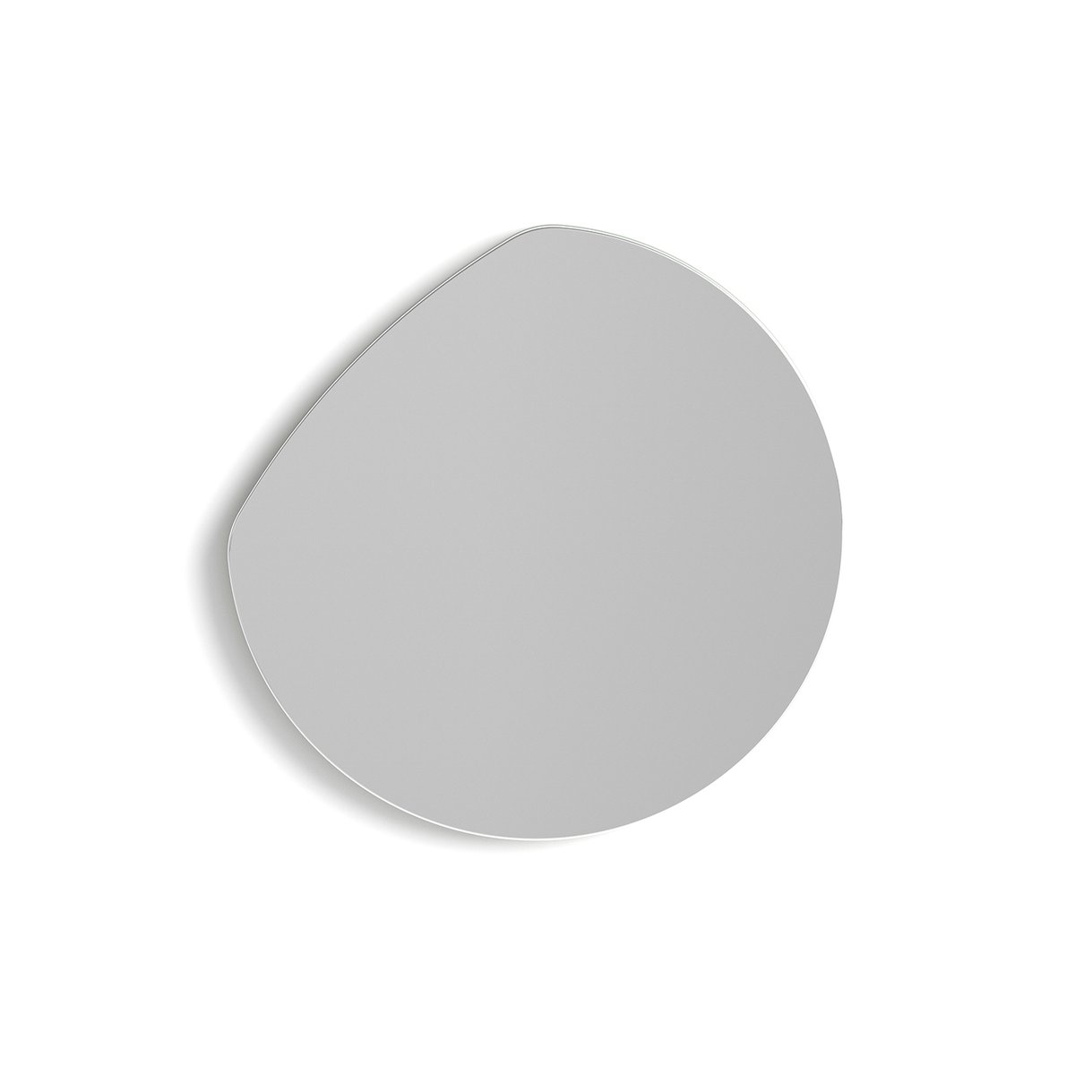 Miroir à suspendre Ø38 cm, LUNE taupe, HERDASA