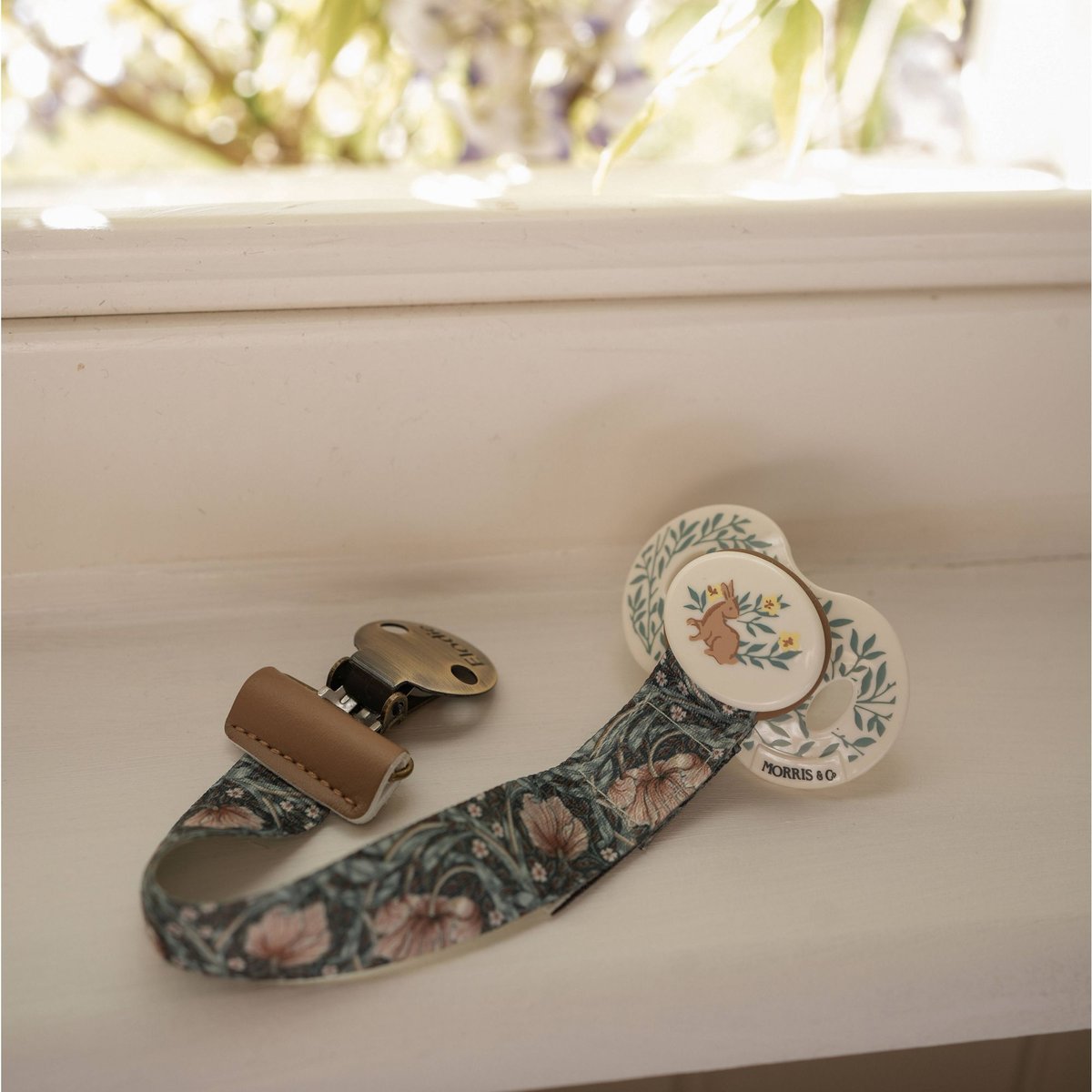 Attache sucette Pimpernel X Morris & Co multicolore, ELODIE DETAILS