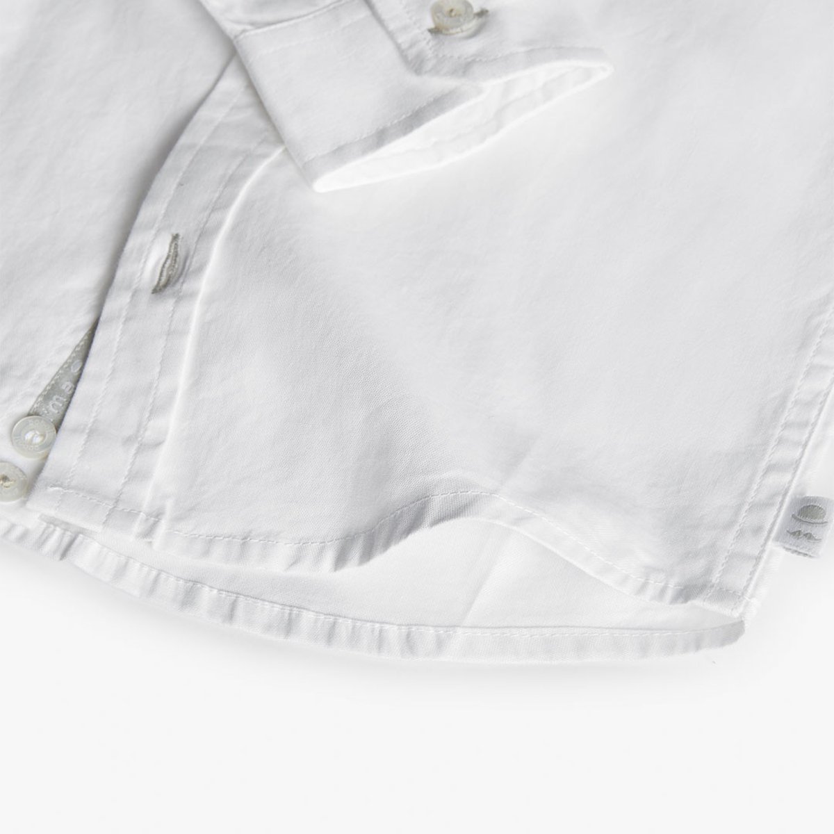 Chemise oxford manche longue blanc, BOBOLI