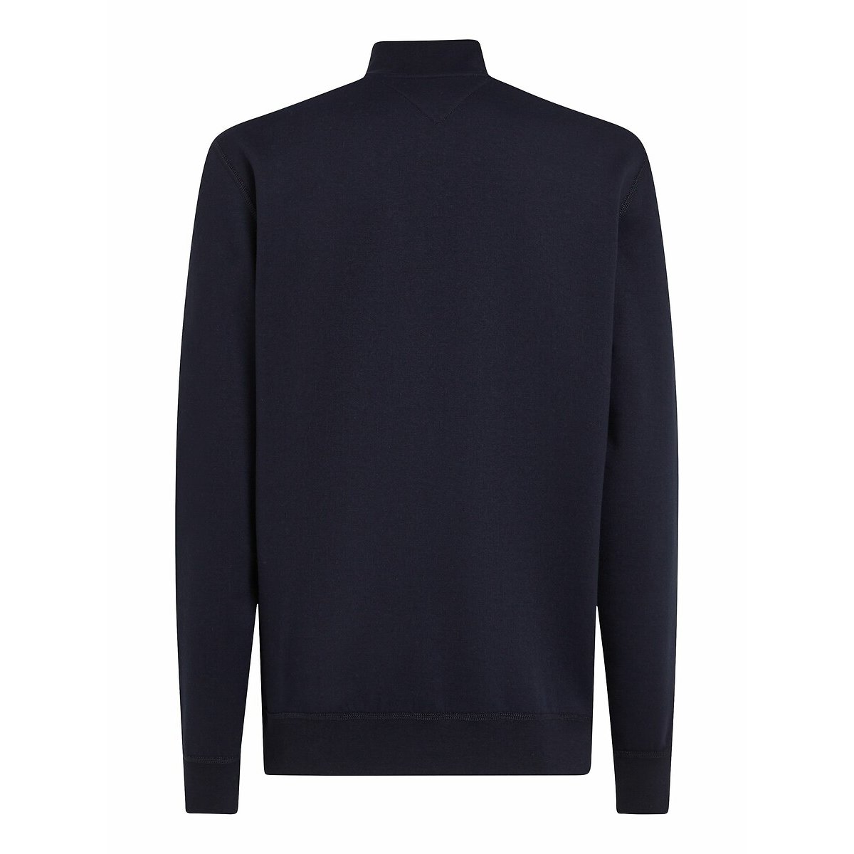 Sweat demi-zip fleece bleu foncé, TOMMY HILFIGER
