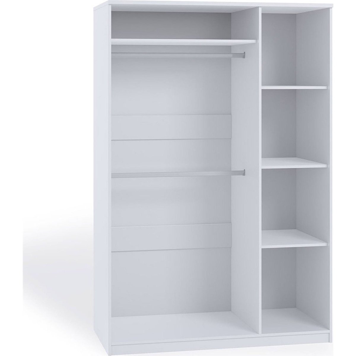 Armoire 3 portes collection RINKER blanc, RECOLLECTION