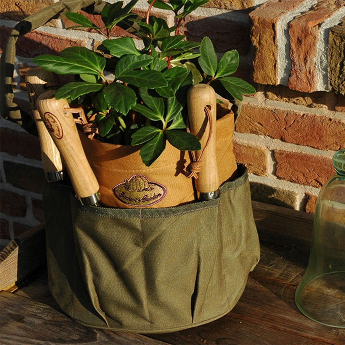 Sac à outils de jardin multifonctionnel couleur unique, ESSCHERT DESIGN
