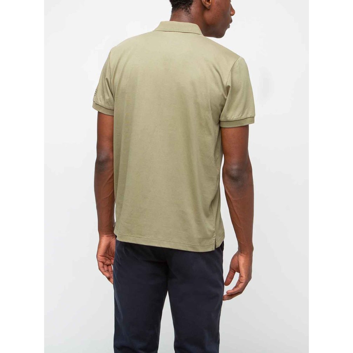 Polo manches courtes ELYAMPOL14408 lichen, TBS