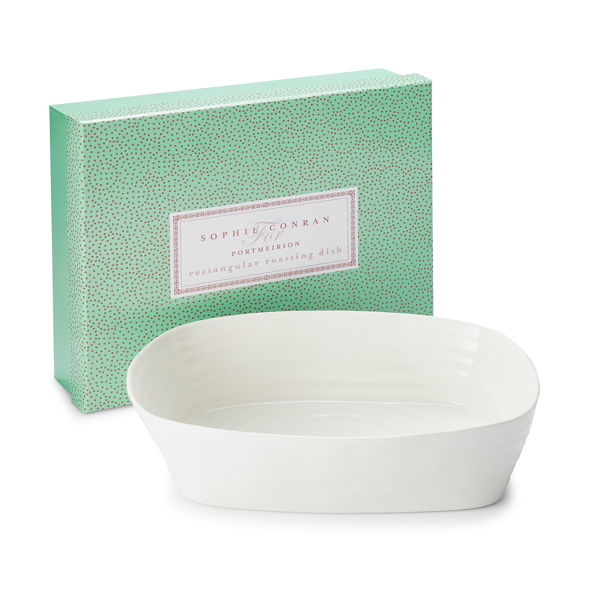 26cm White Rectangle Roasting Dish white, SOPHIE CONRAN FOR PORTMEIRION