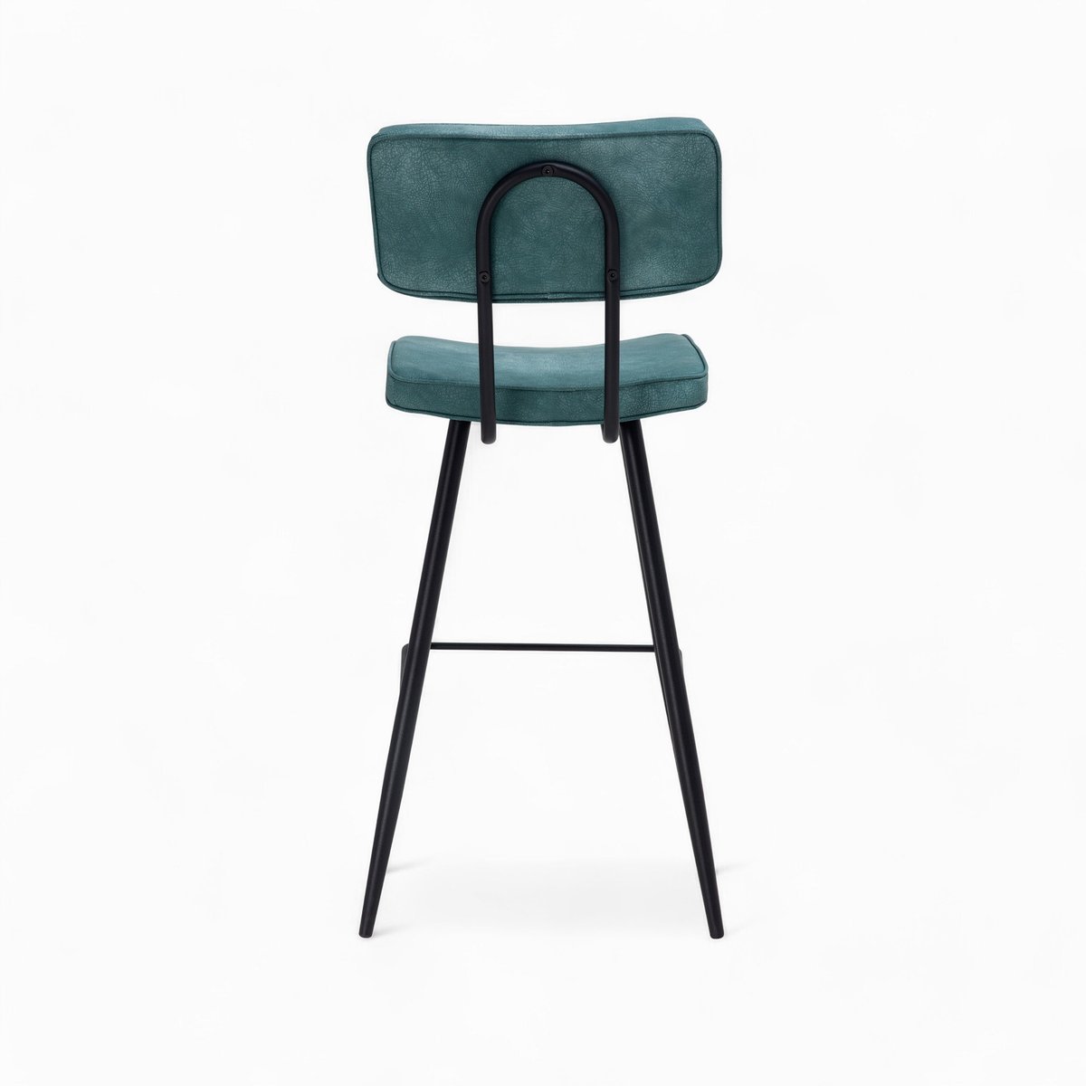 Pack 4 chaises pour îlot central et 66 cm - TEXAS bleu et jaune, MAISON PAVANE