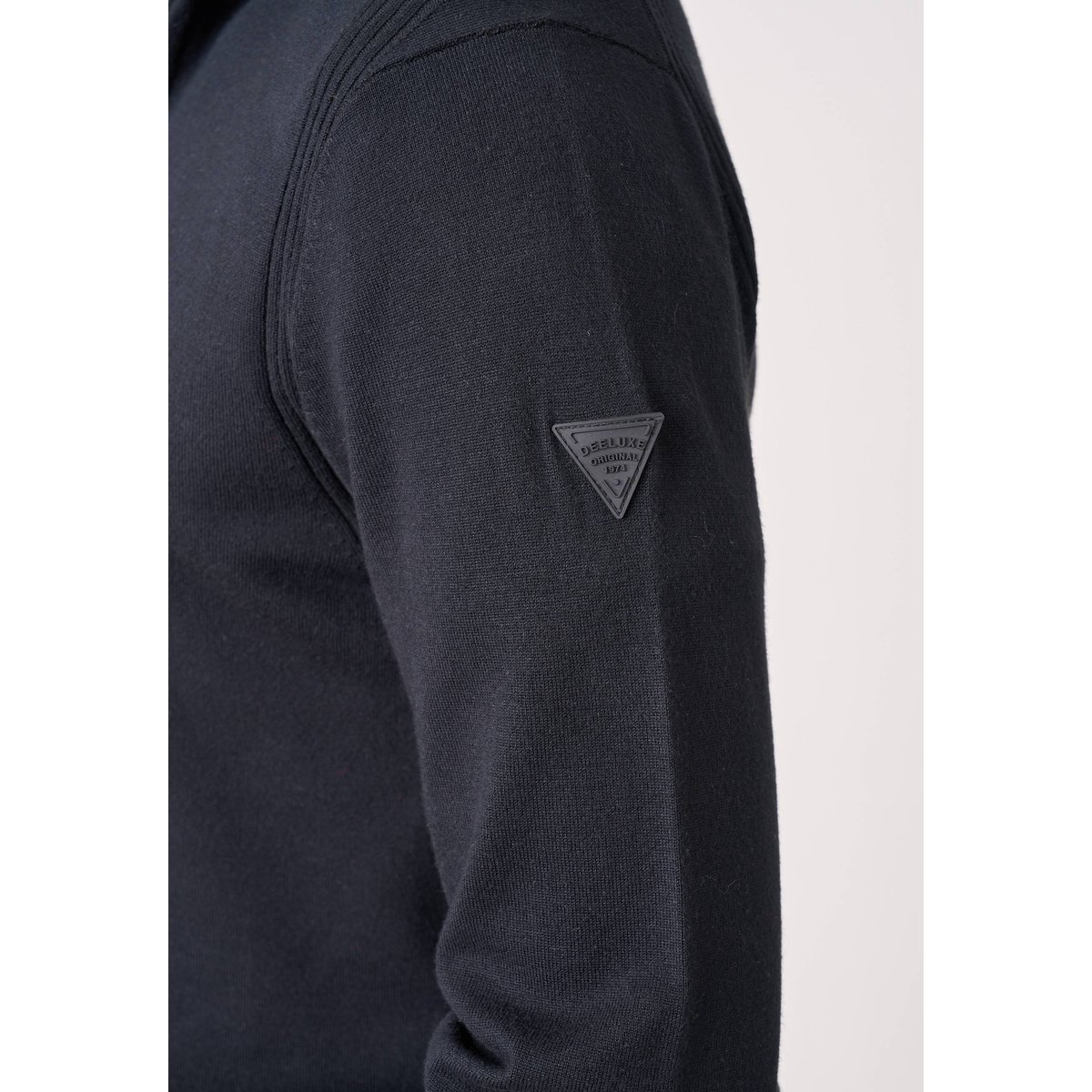Pull homme col camionneur ALMANACH black, DEELUXE