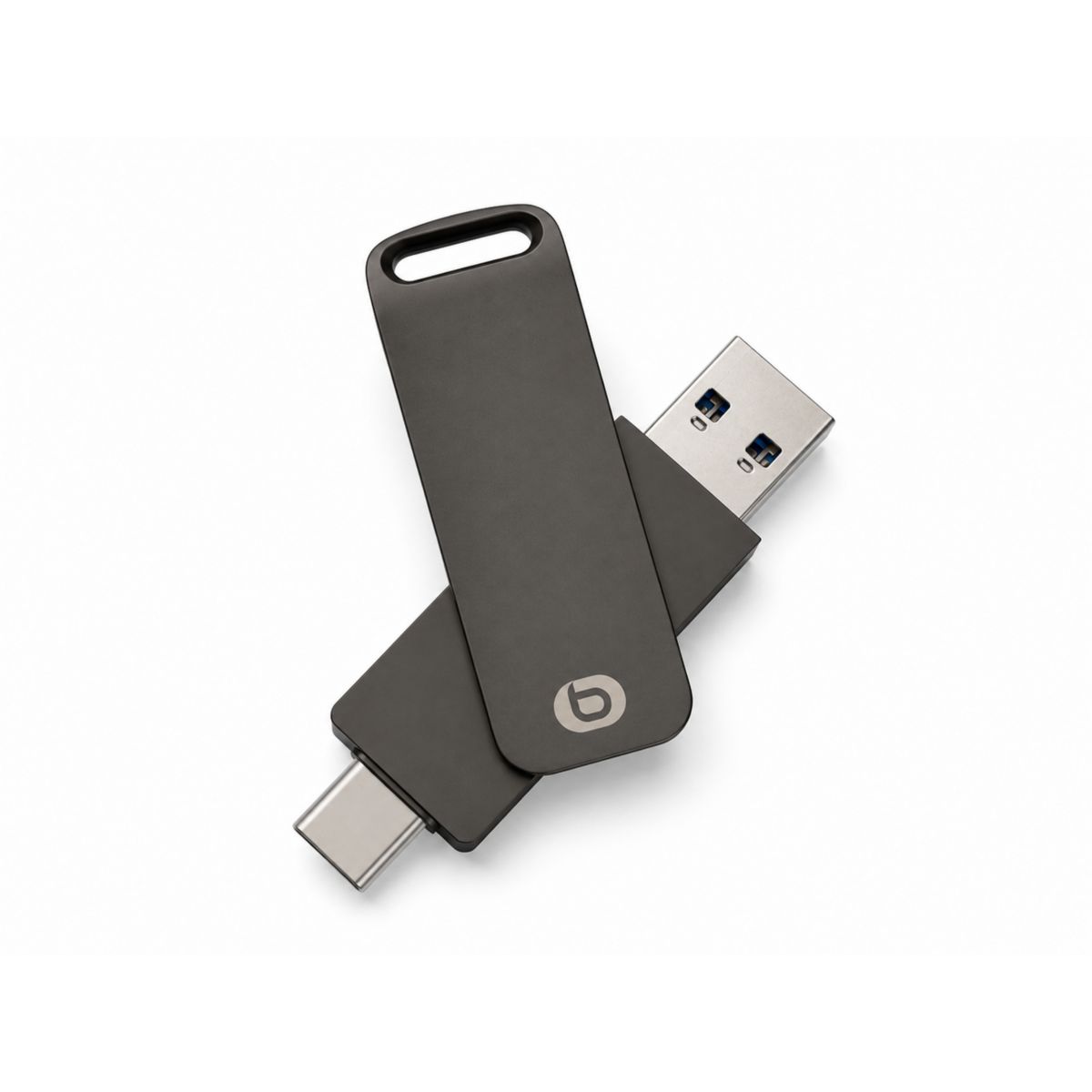 Clé USB OTG 128Go couleur unique, ESSENTIEL B
