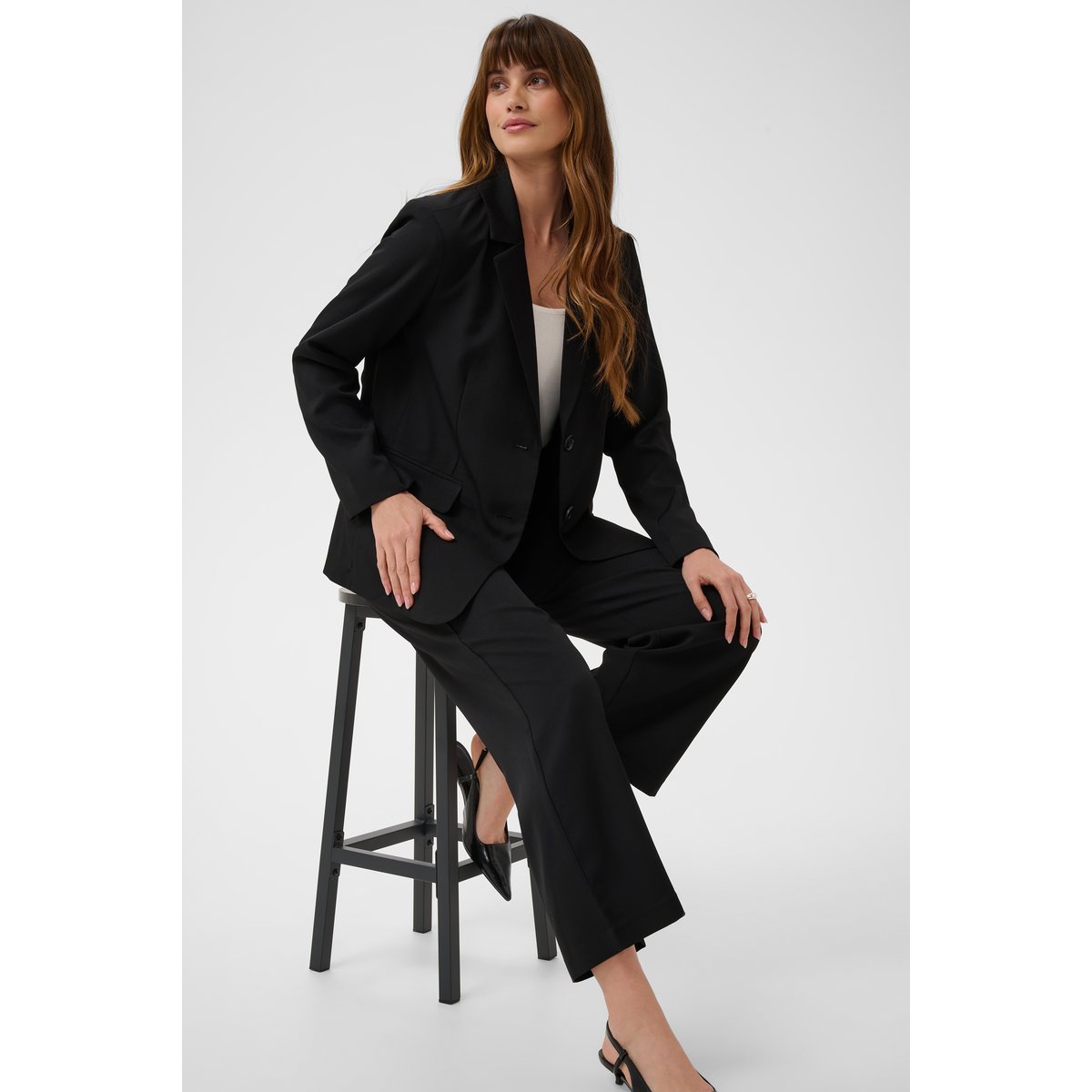 Pantalon de costume noir, KAFFE