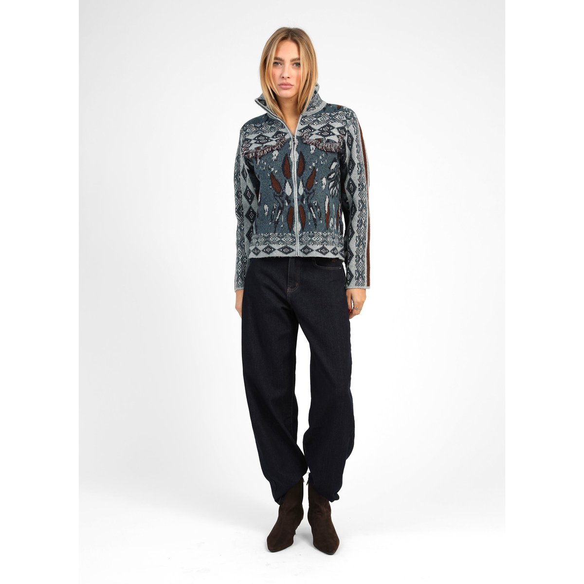 Gilet NAKARI bleu, AN'GE