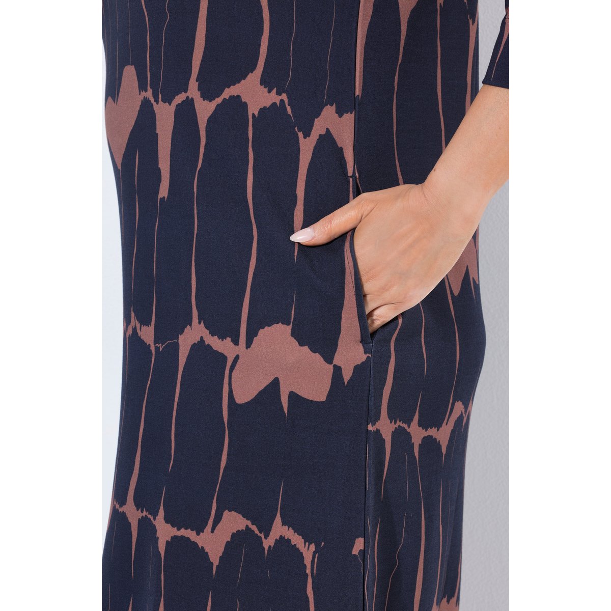 Robe point de Rome marine, ULLA POPKEN