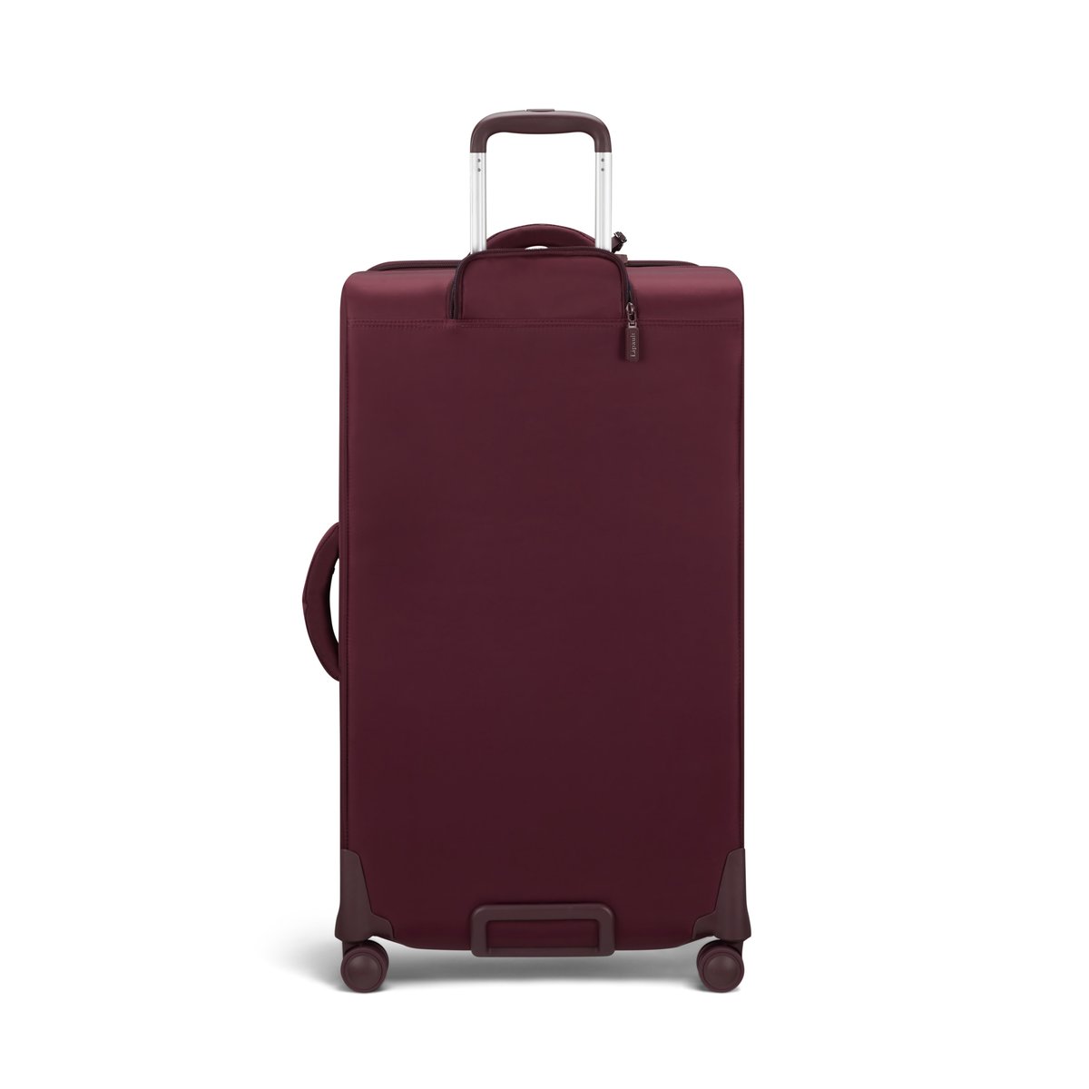 Plume valise 4 roues taille XL bordeaux, LIPAULT