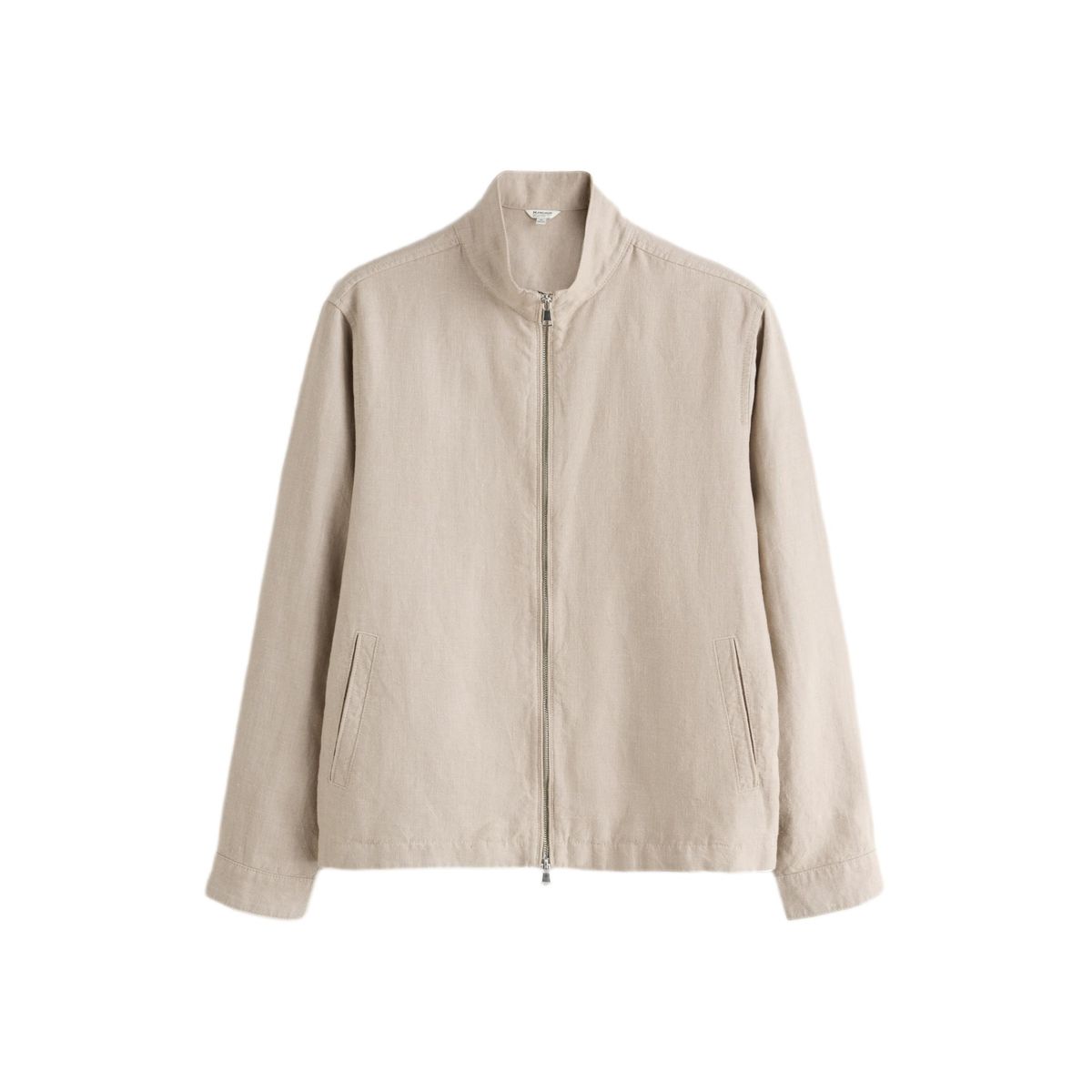 Veste harrington avec lin grège, NEXT