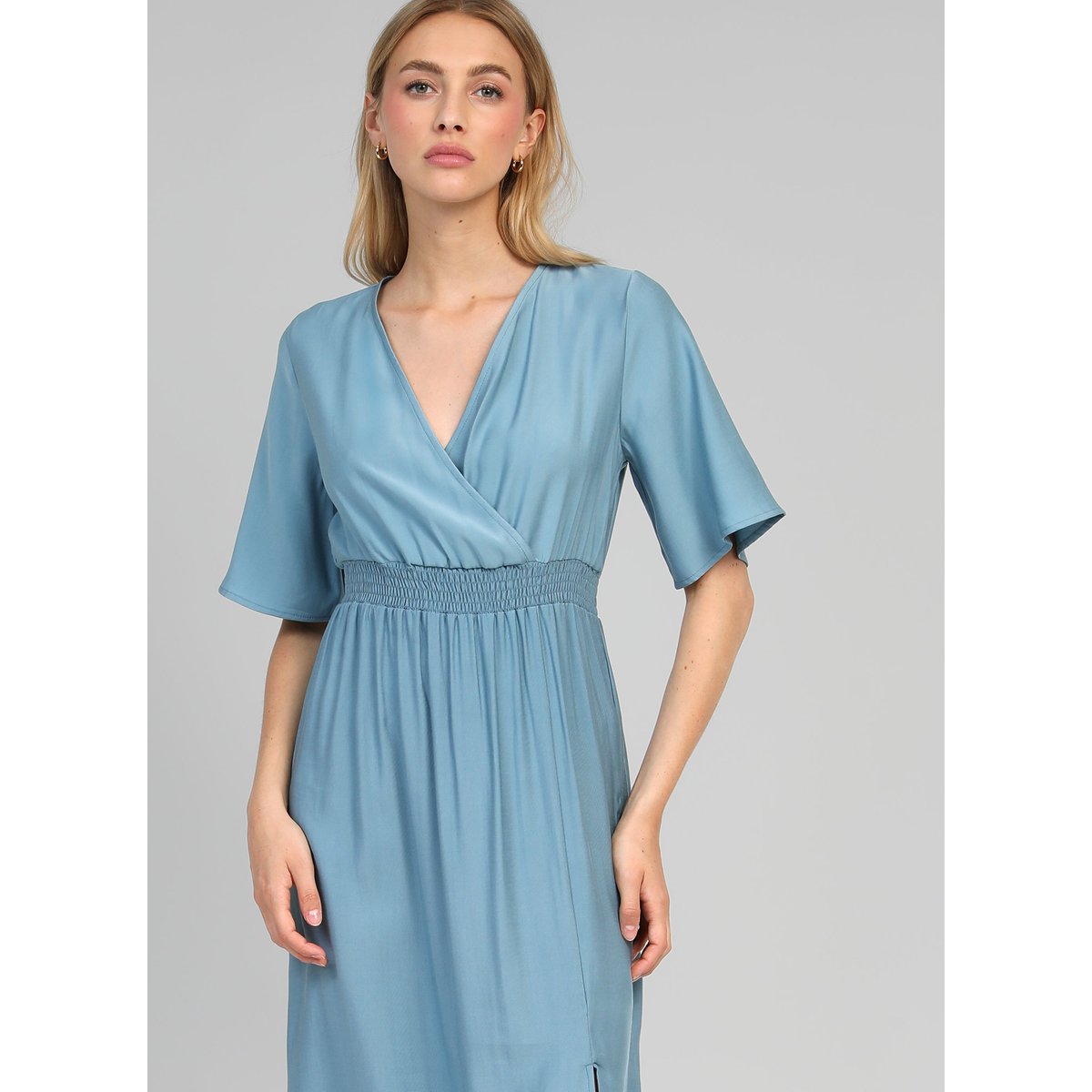 Robe Midi MESUN sauge, AN'GE