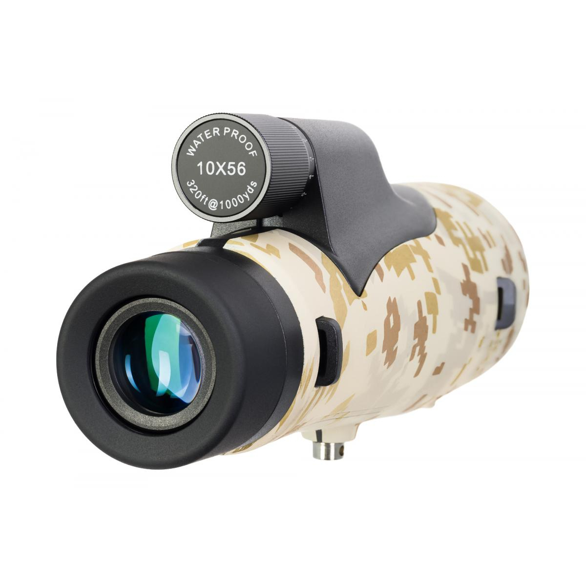 Monoculaire Camo 10x56 avec réticule couleur unique, LEVENHUK