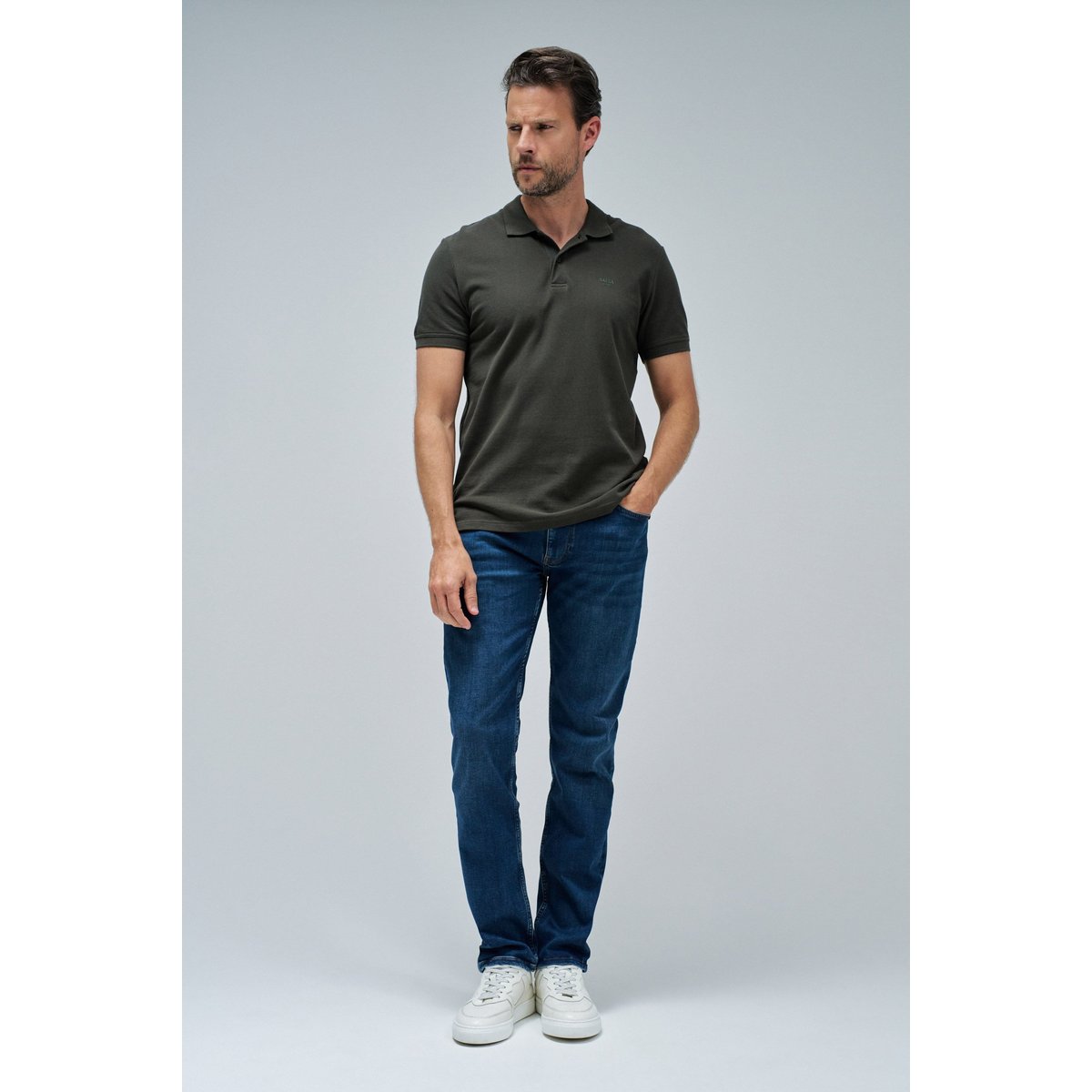 JEAN REGULAR S-ACTIV bleu vintage, SALSA JEANS
