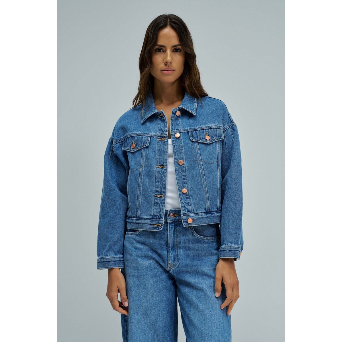 VESTE EN JEAN bleu, SALSA JEANS