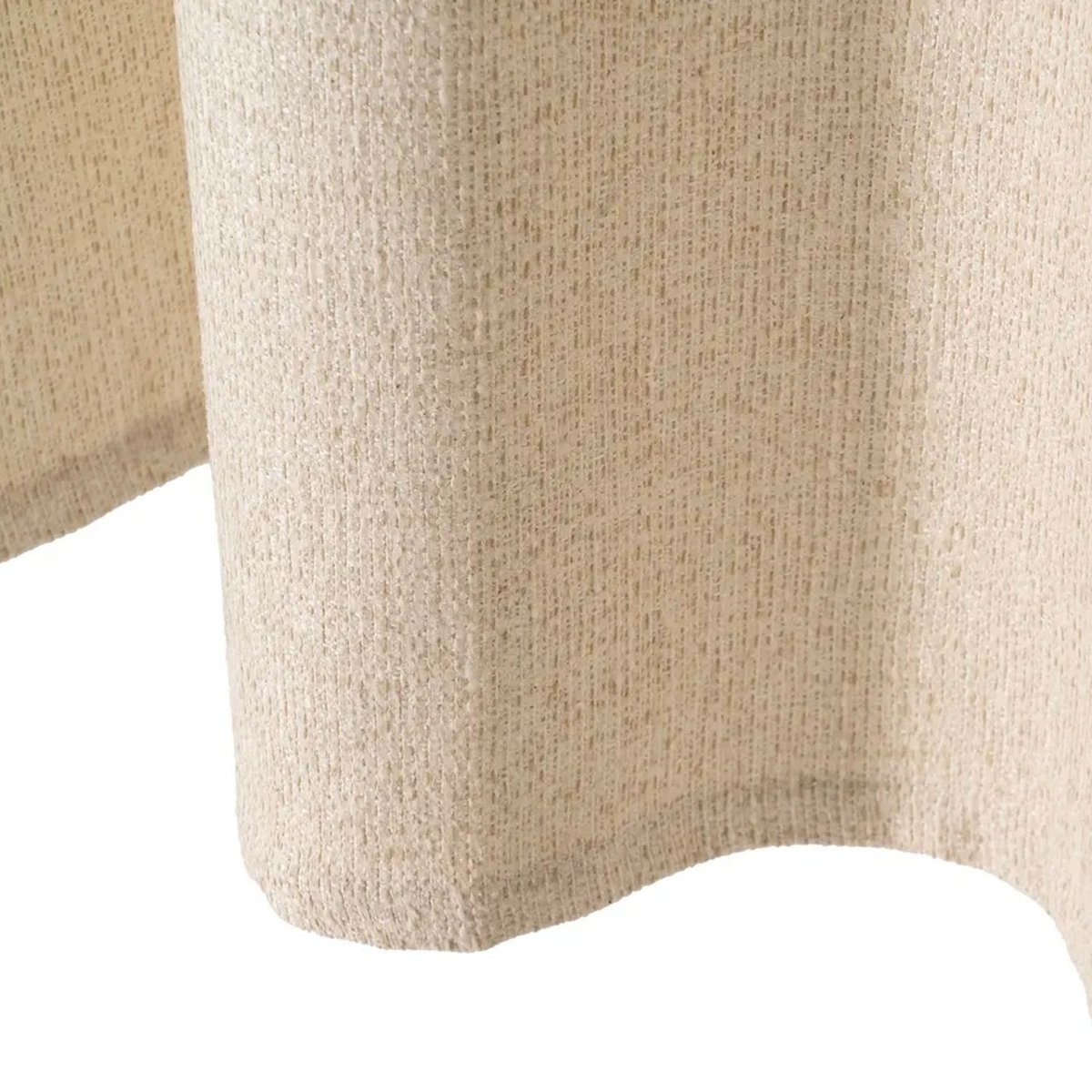 Rideau à pattes cachées beige à l'unité 140x260cm beige, WADIGA