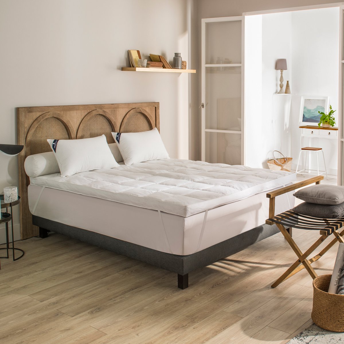Surconfort de matelas Diamant blanc, DROUAULT