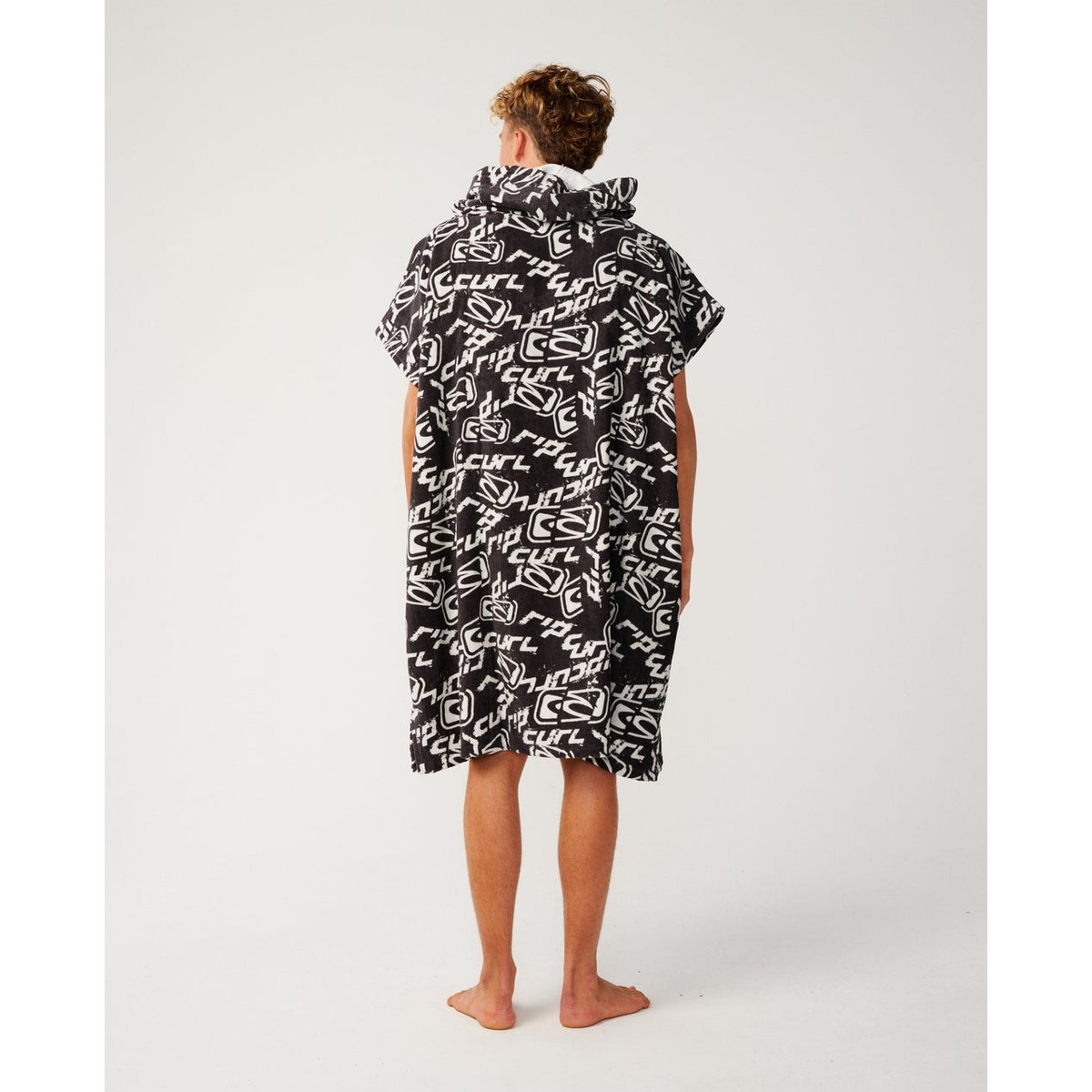 Poncho SURF Sessions washed black, RIP CURL