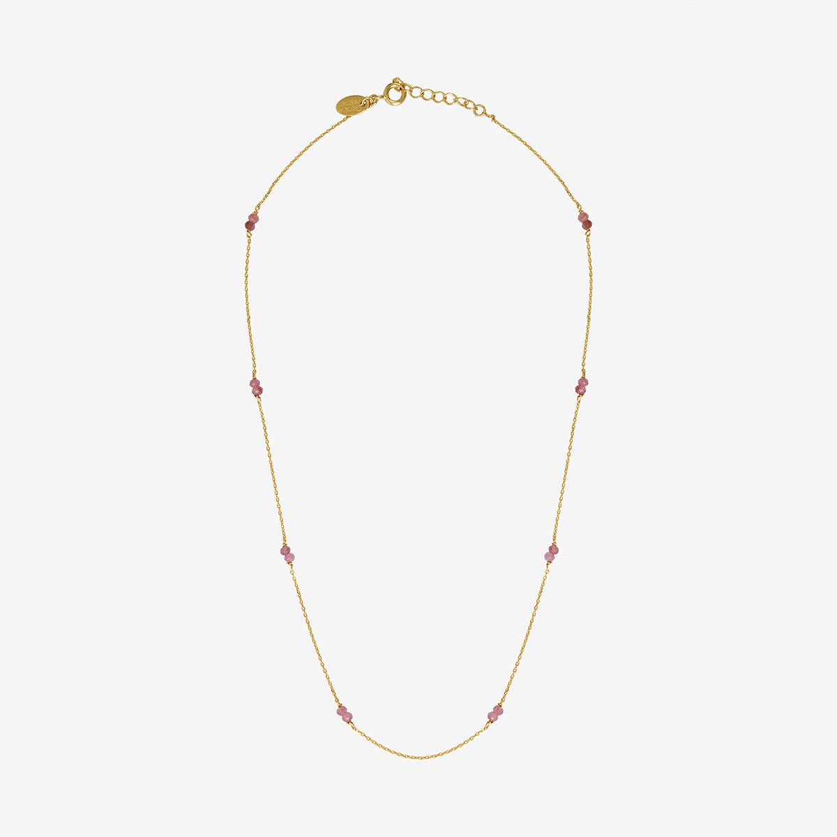 Collier venus tourmaline rose rose, CAROLINE NAJMAN