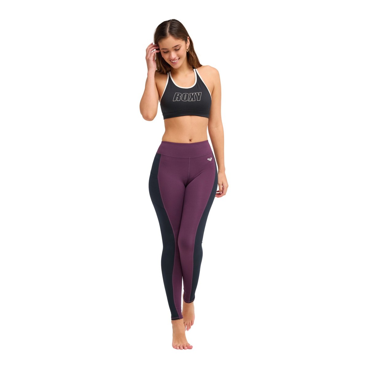 Legging de sport BOUNDLESS SPIRIT. violet blackberry wine, ROXY