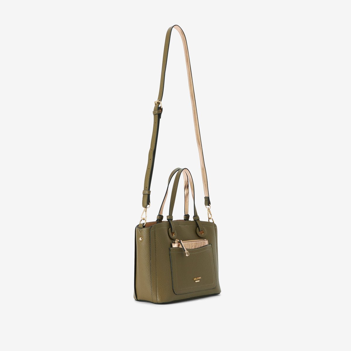 Sac shopper Riada doré,kaki, LOLLIPOPS