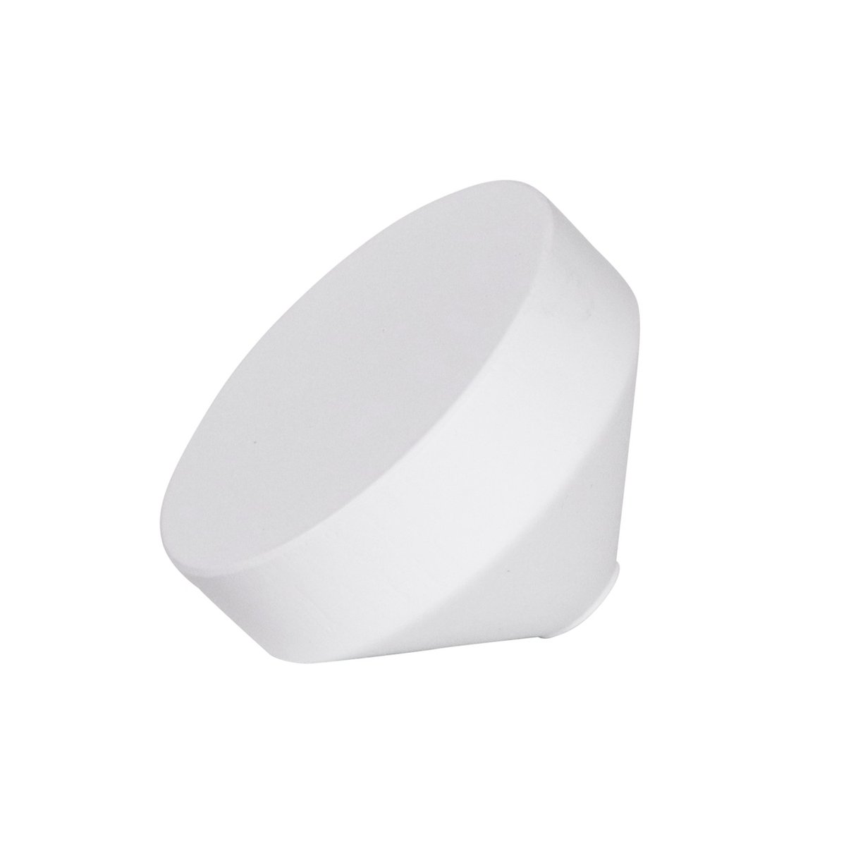 Patère Wook Conique Unie Large Diam 90 X 60 mm blanc, ARCHIV