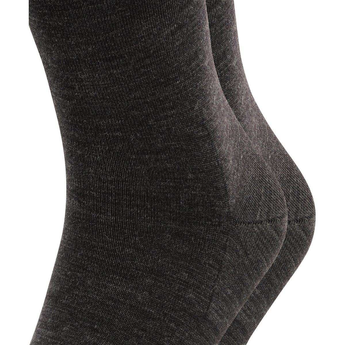 Chaussettes Basic Wool 2-Pack gris melange, ESPRIT