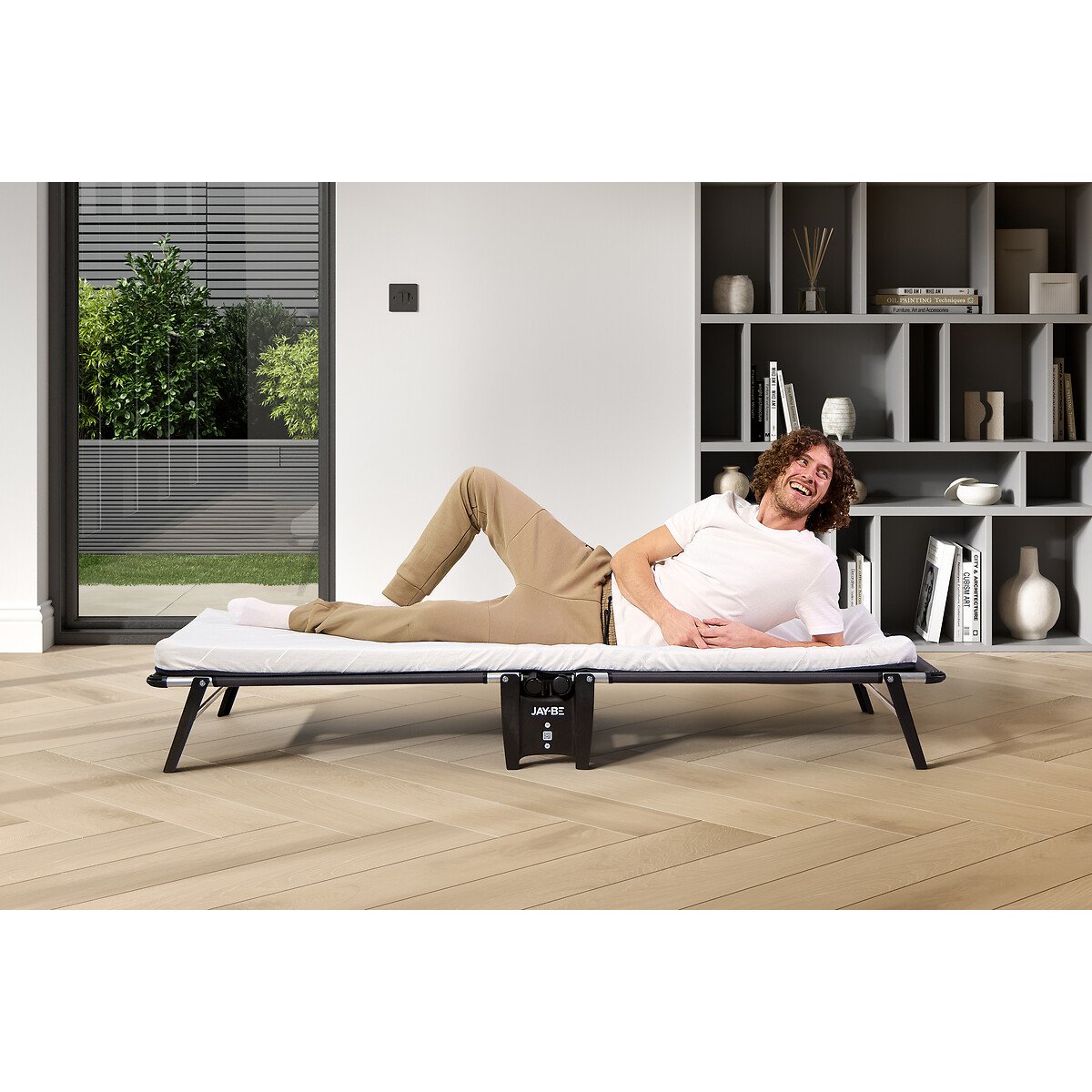 Jay-Be® Hideaway Folding Bed with e-Fibre Mattress black, JAY-BE