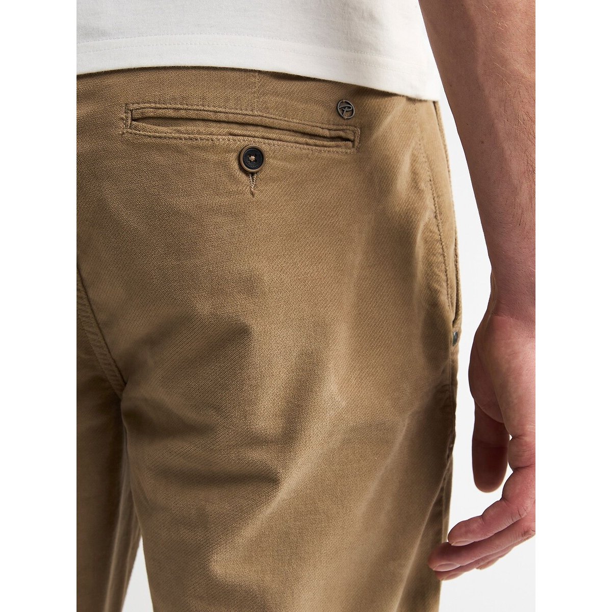 Pantalon chino en velours camel, PETROL INDUSTRIES