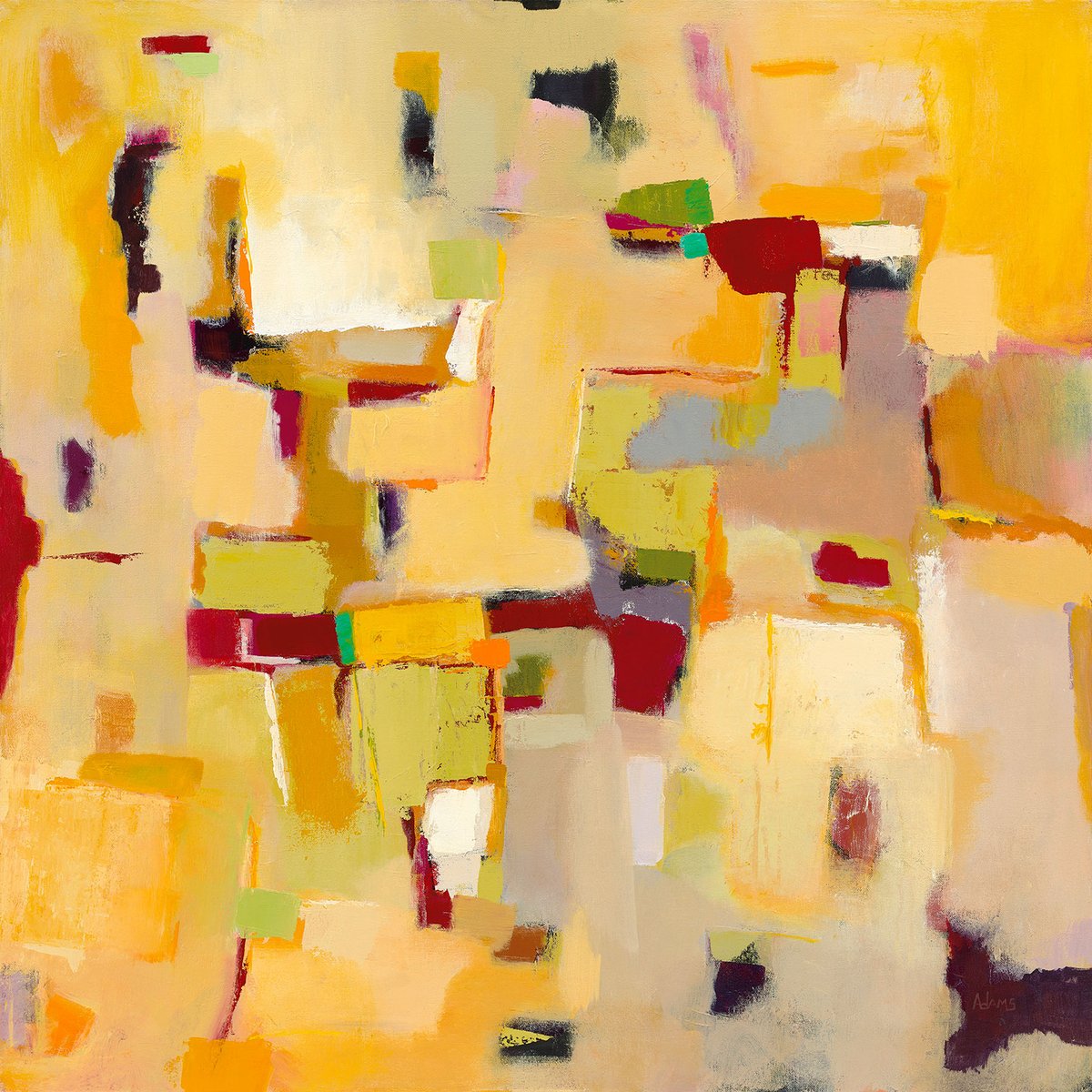 Tableau casa ocre tableau alu dibond, HEXOA