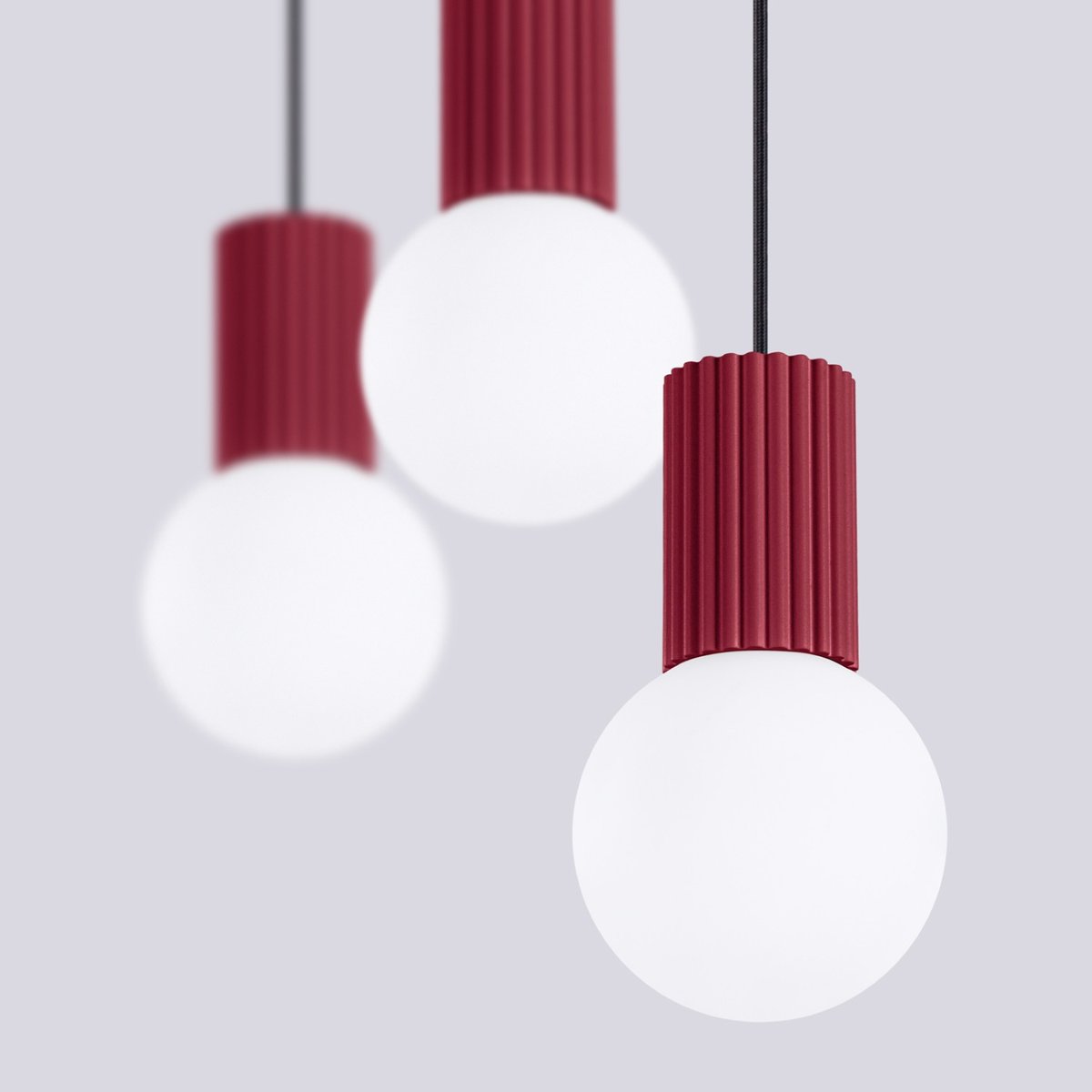 Suspension Aluminium Bourgogne G9 3 Halo bourgogne, EDEN