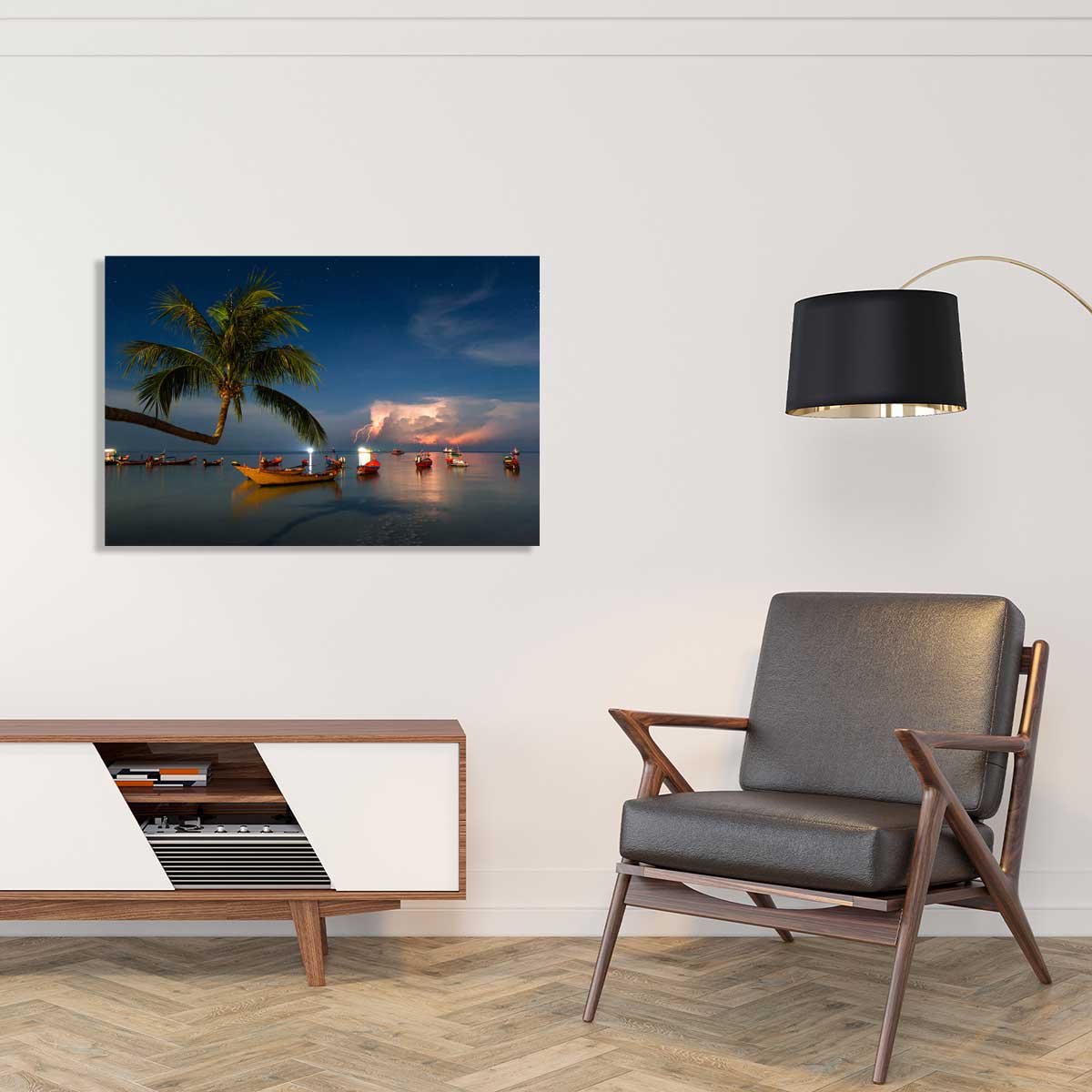 Tableau orgae sur koh tao tableau alu dibond, HEXOA