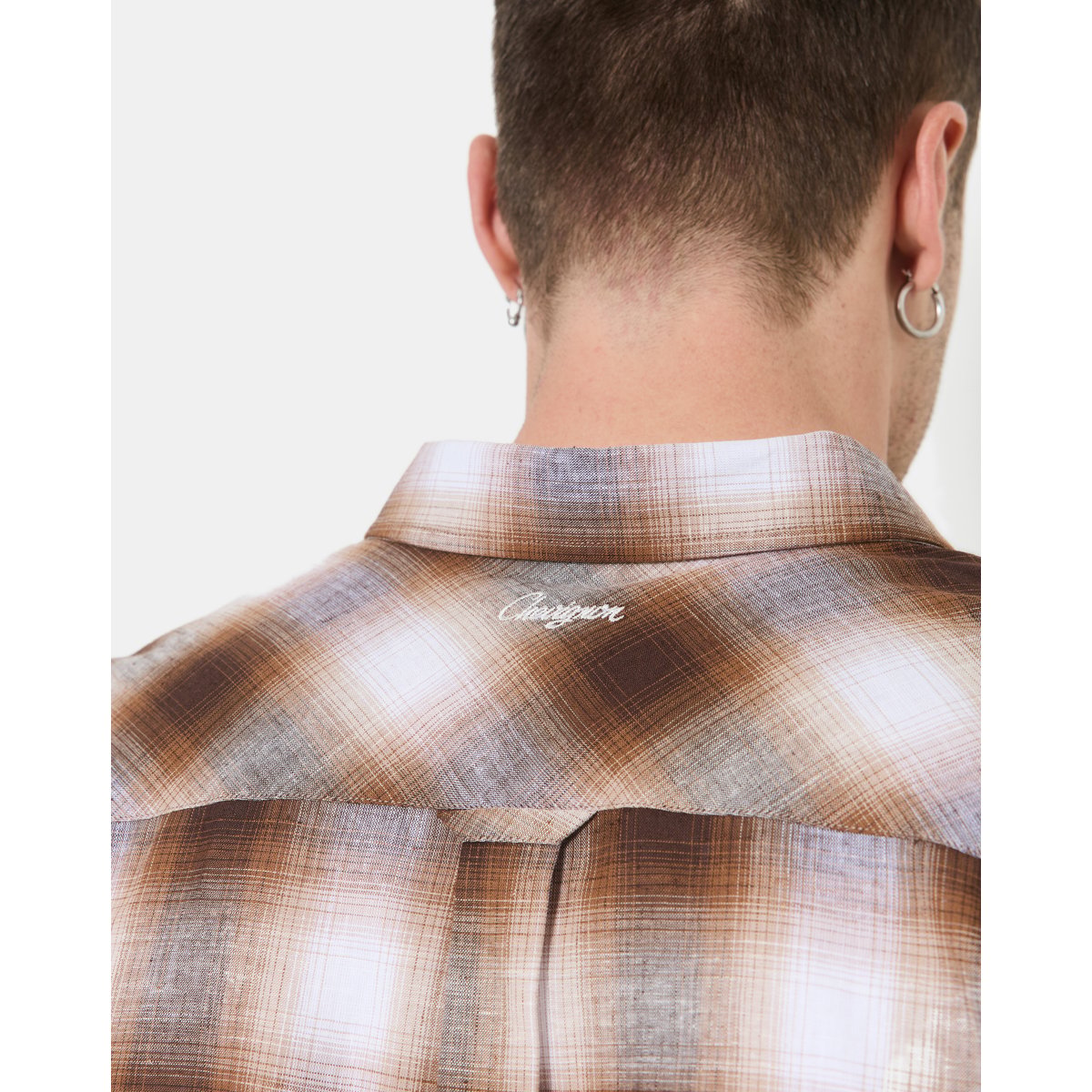 Chemise en coton DANNY marron, CHEVIGNON