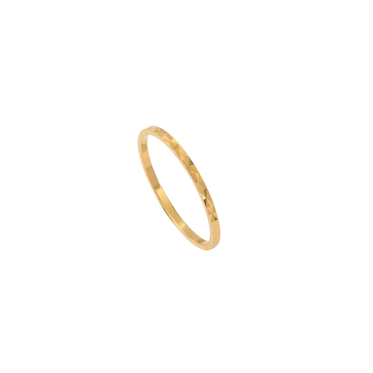 Bague plaquée or - eva doré, CAROLINE NAJMAN