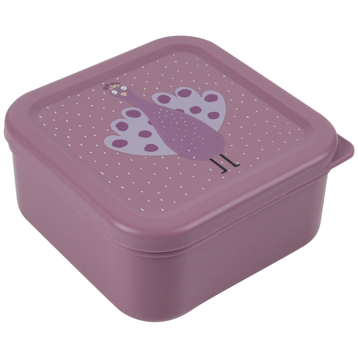 Lot de 3 boîtes à goûter violet, blanc, TRIXIE