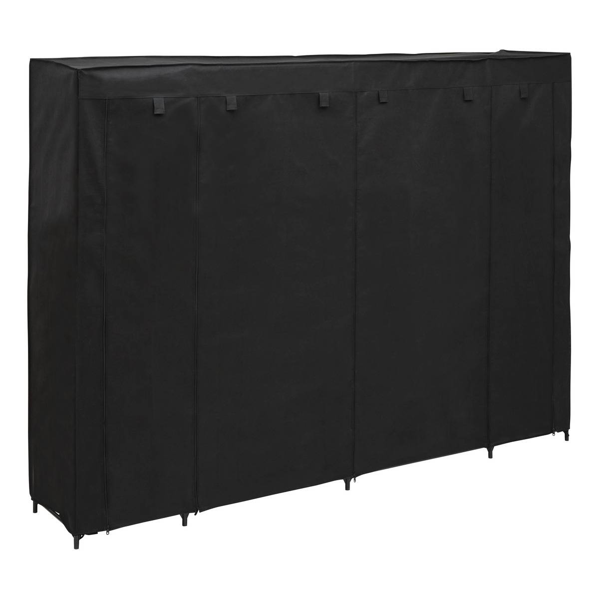 Penderie rectangulaire DRESSY noir, 5FIVE SIMPLY SMART