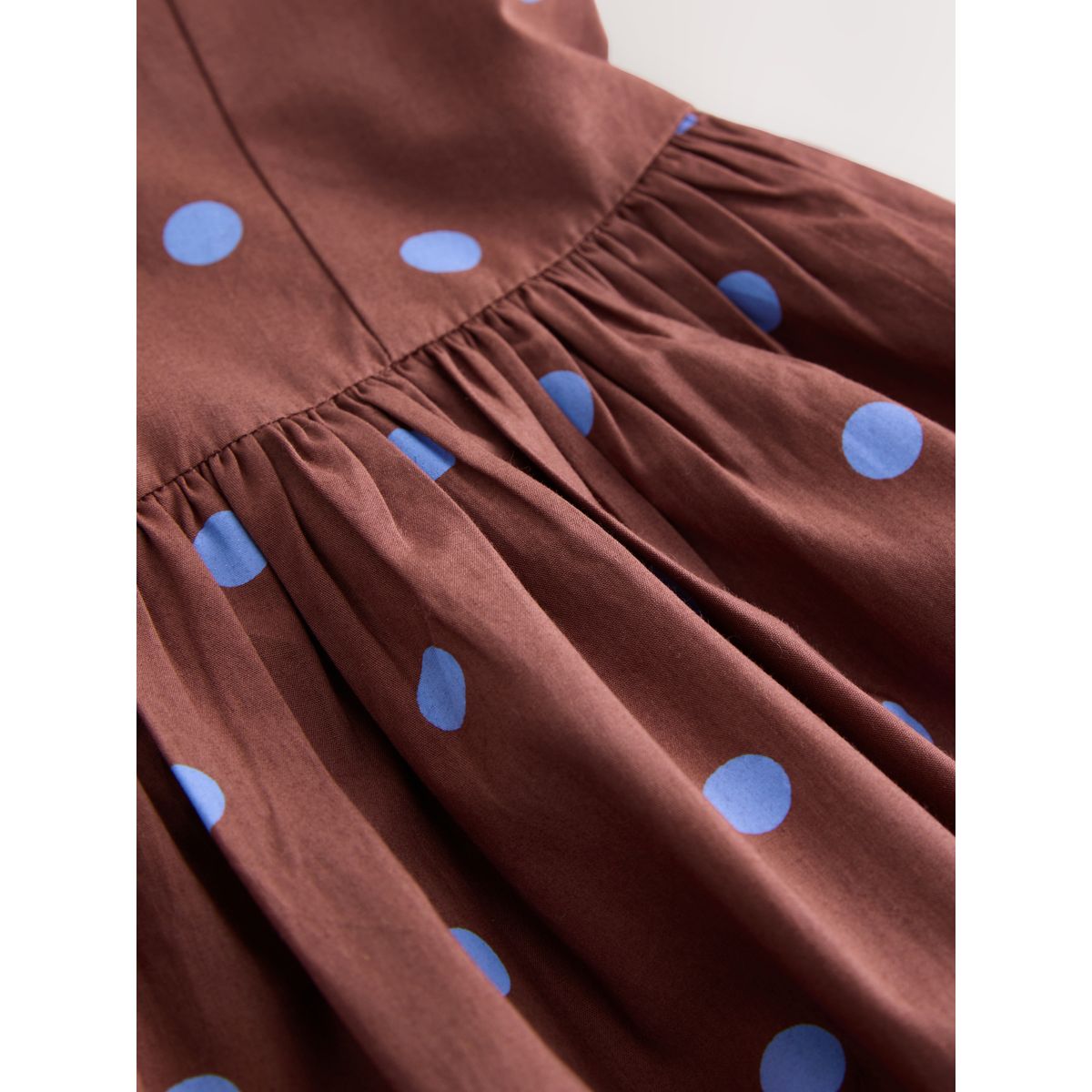Robe à liens tache brun chocolat, NEXT