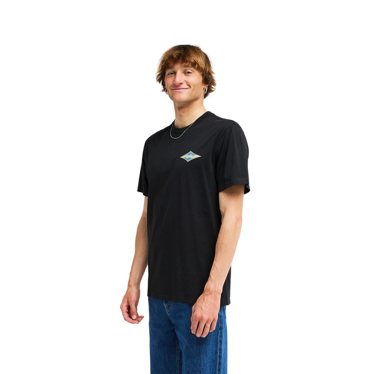 T shirt manches courtes CRAYON WAVE noir black, BILLABONG