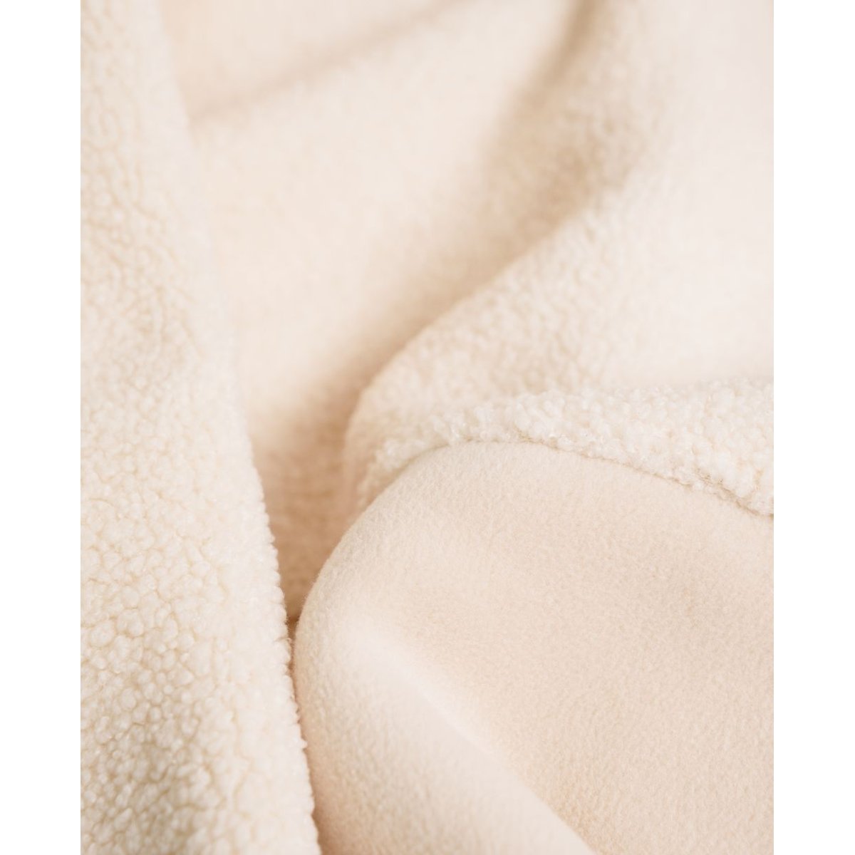 Veste polaire de grossesse et portage Sasha beige, CACHE COEUR