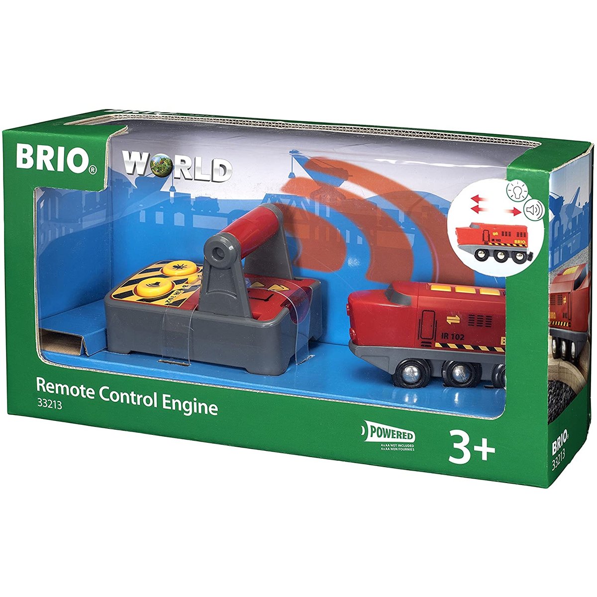 Train express radiocommandé rouge, BRIO