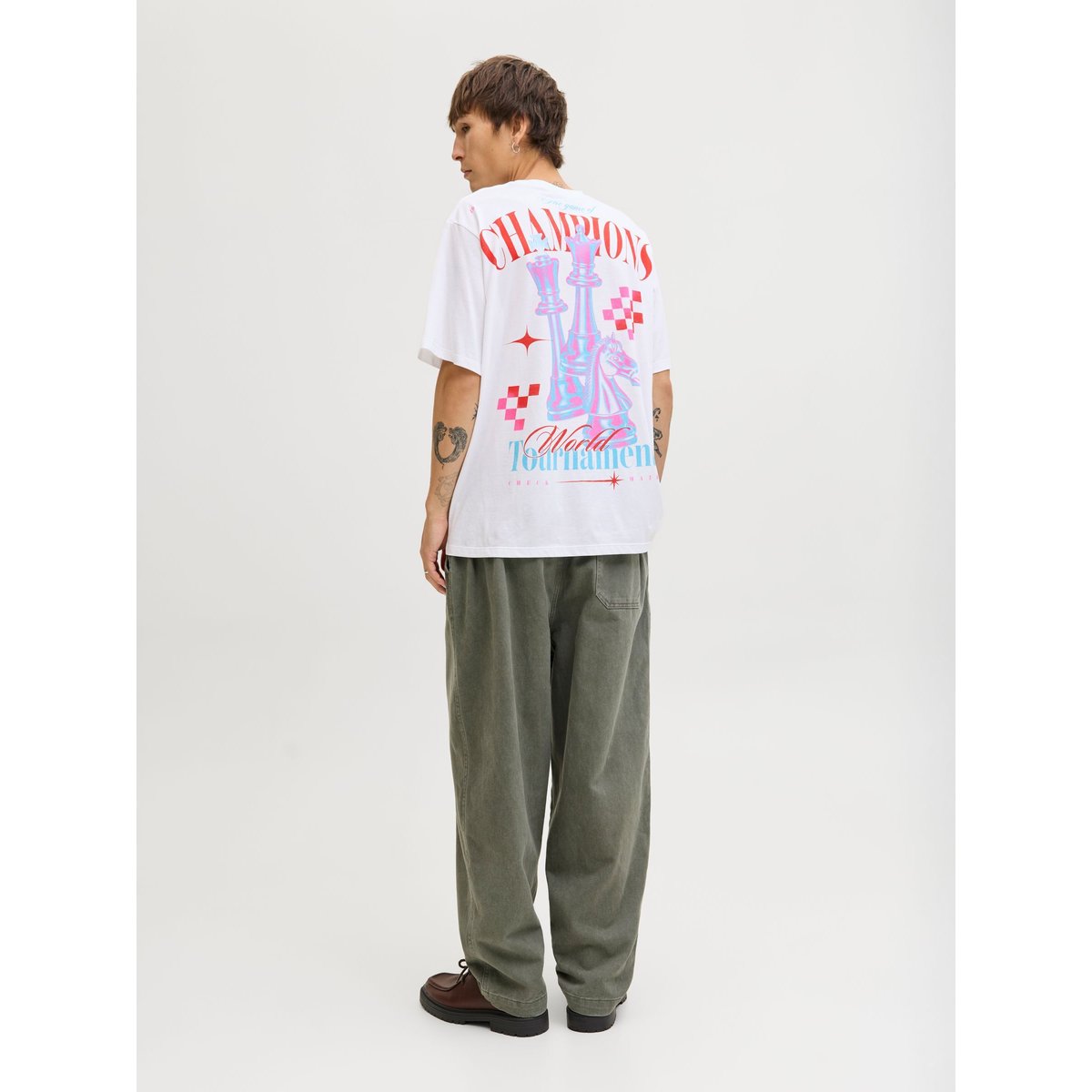 T-Shirt bright white, JACK & JONES