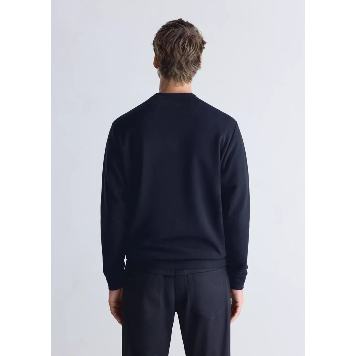 Sweat-shirt regular fit Thermolite® bleu marine, MANGO MAN